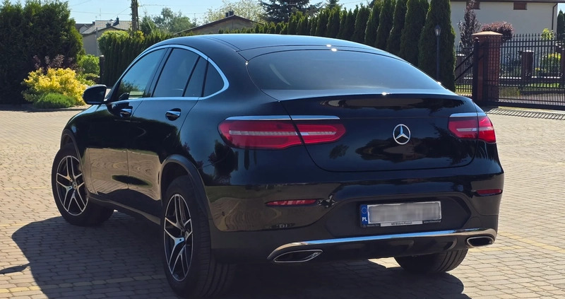 Mercedes-Benz GLC cena 184900 przebieg: 62800, rok produkcji 2018 z Wolbórz małe 781